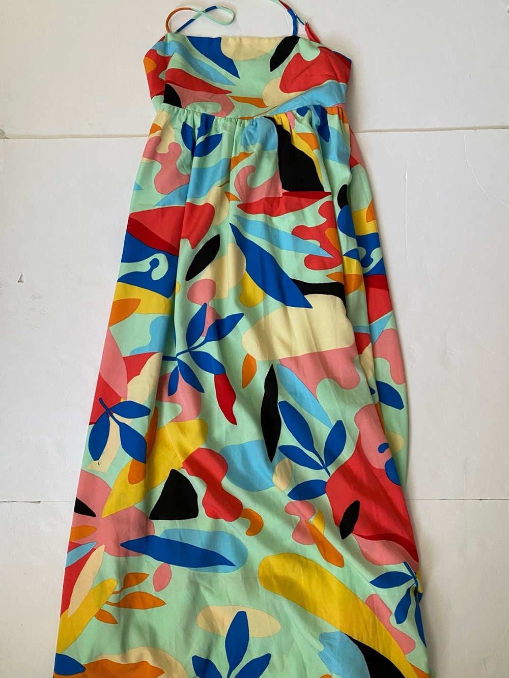 TCEC Multicolor Abstract Maxi Dress